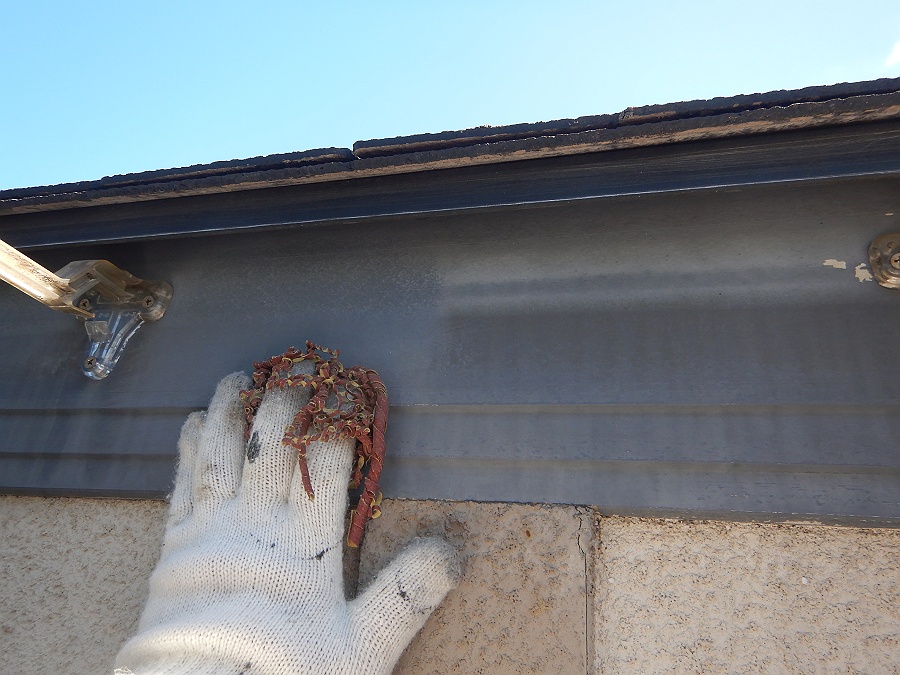 鼻隠板のケレン