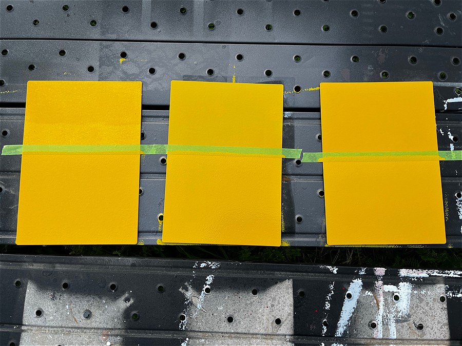 上塗2回目塗布後