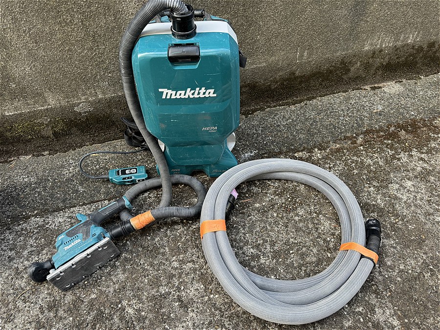 集塵機(VC665),サンダー(BO380D)