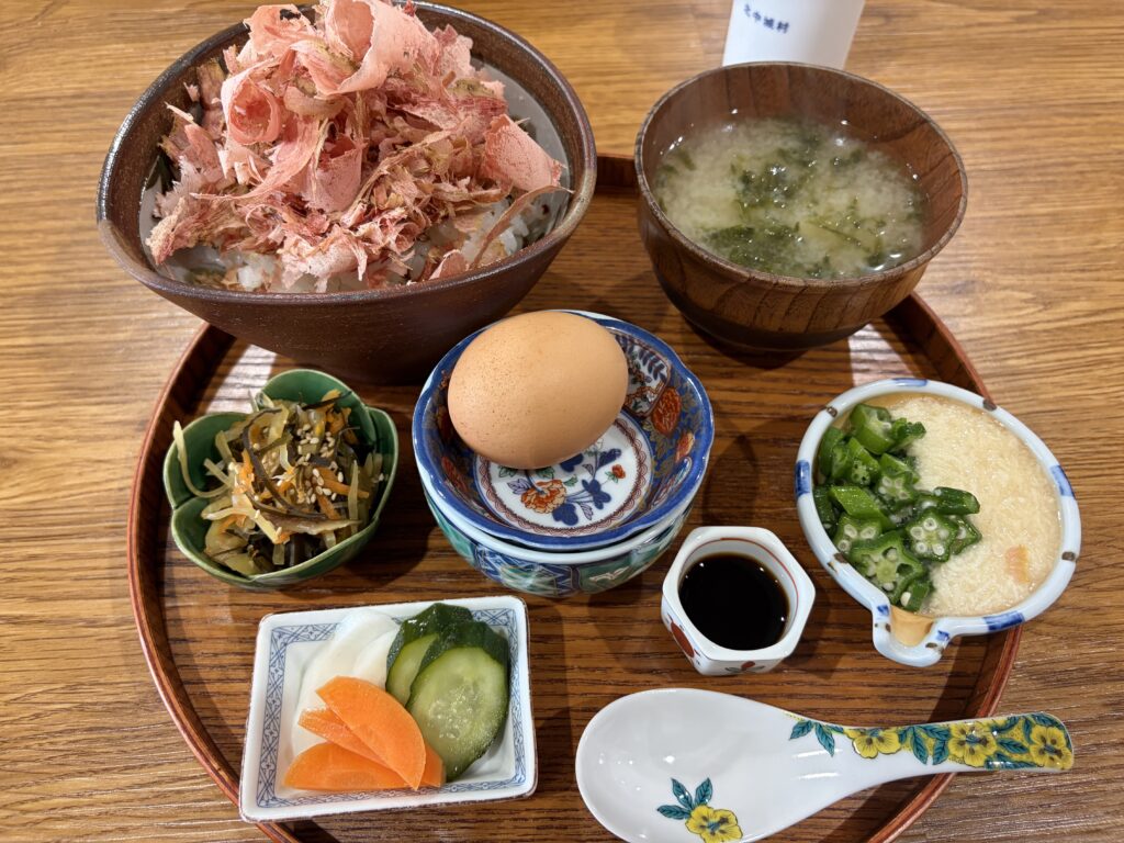 鰹節定食