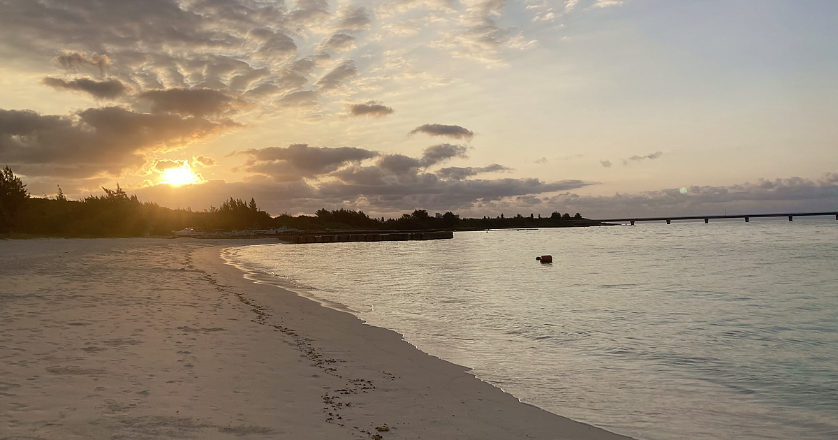 宮古島最終日の朝