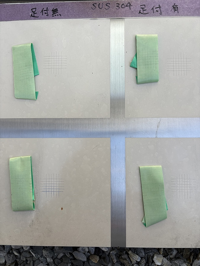 ステンレス板：暴露１年