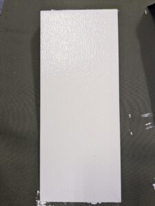 カーボン分散液を用いた低汚染塗料テスト