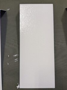 カーボン分散液を用いた低汚染塗料テスト