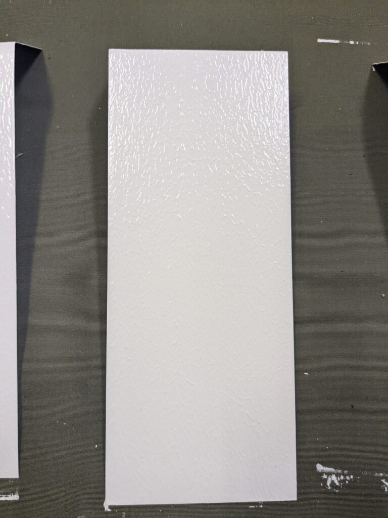 カーボン分散液を用いた低汚染塗料テスト