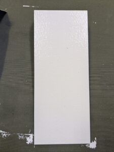 カーボン分散液を用いた低汚染塗料テスト