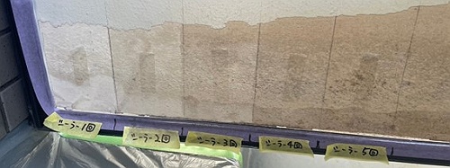シーラー塗布回数による濡れ感の違い